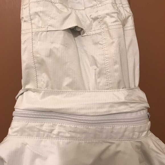 L.L. Bean Oyster Shell Gray Rain Trench Coat Small - Picture 6 of 15